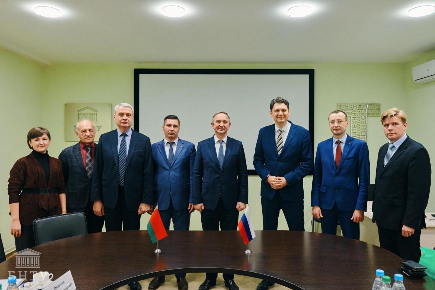 Встреча представителей БНТУ с ректором Московского государственного технологического университета «СТАНКИН»